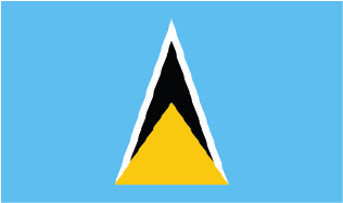 Flag of Saint Lucia
